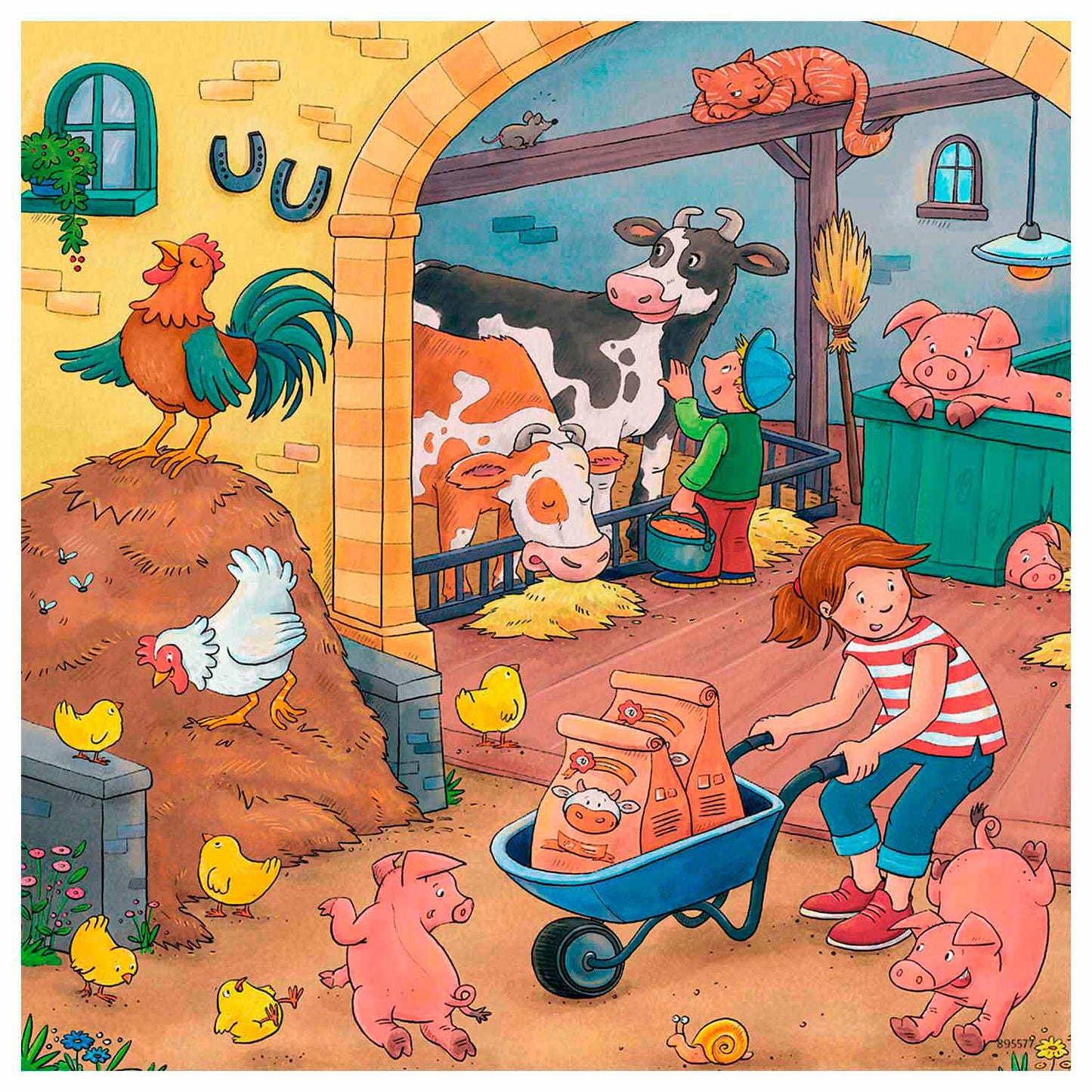 Ravensburger - Auf der Farm 3x49st.