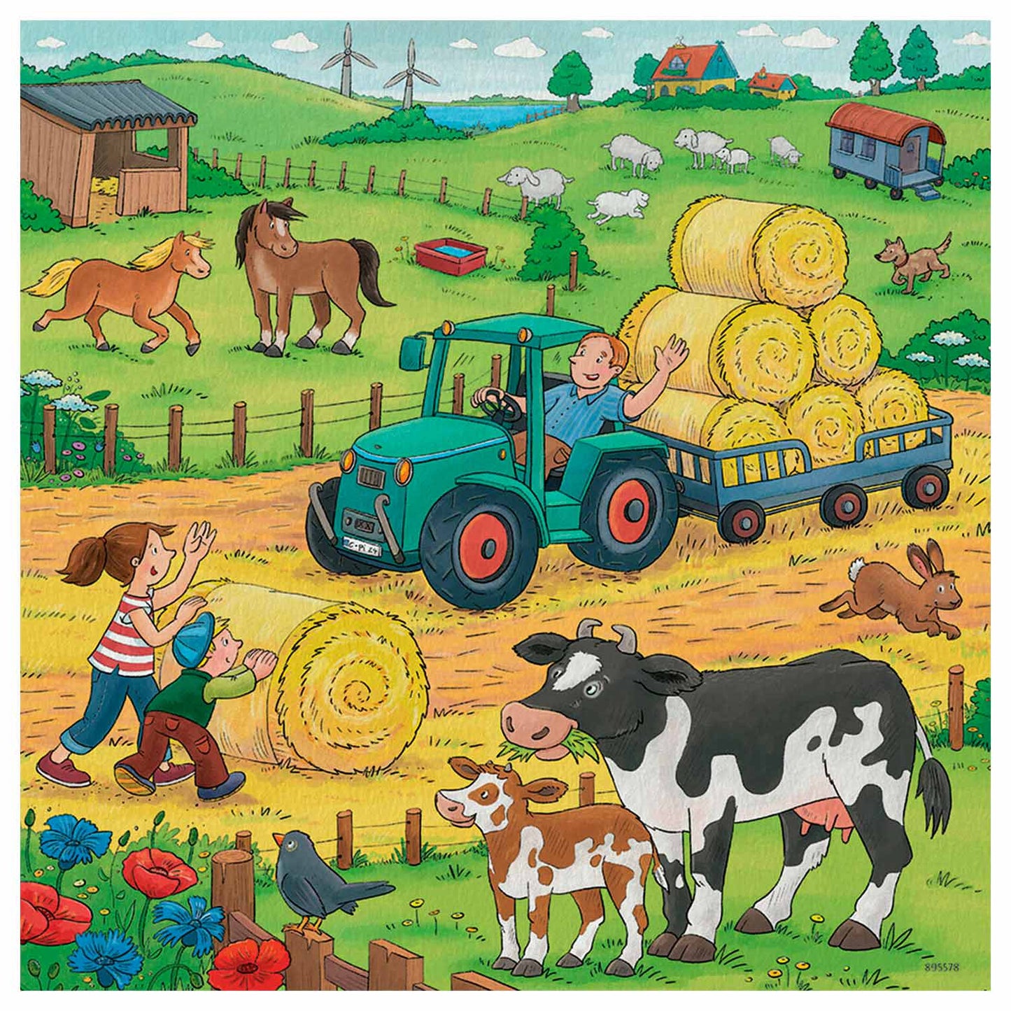 Ravensburger - Auf der Farm 3x49st.