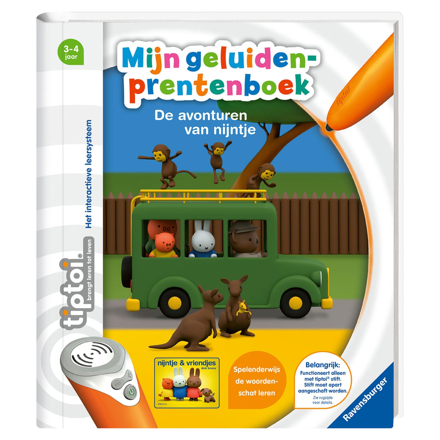 Ravensburger Tiptoi Buch The Adventures van Nijntje