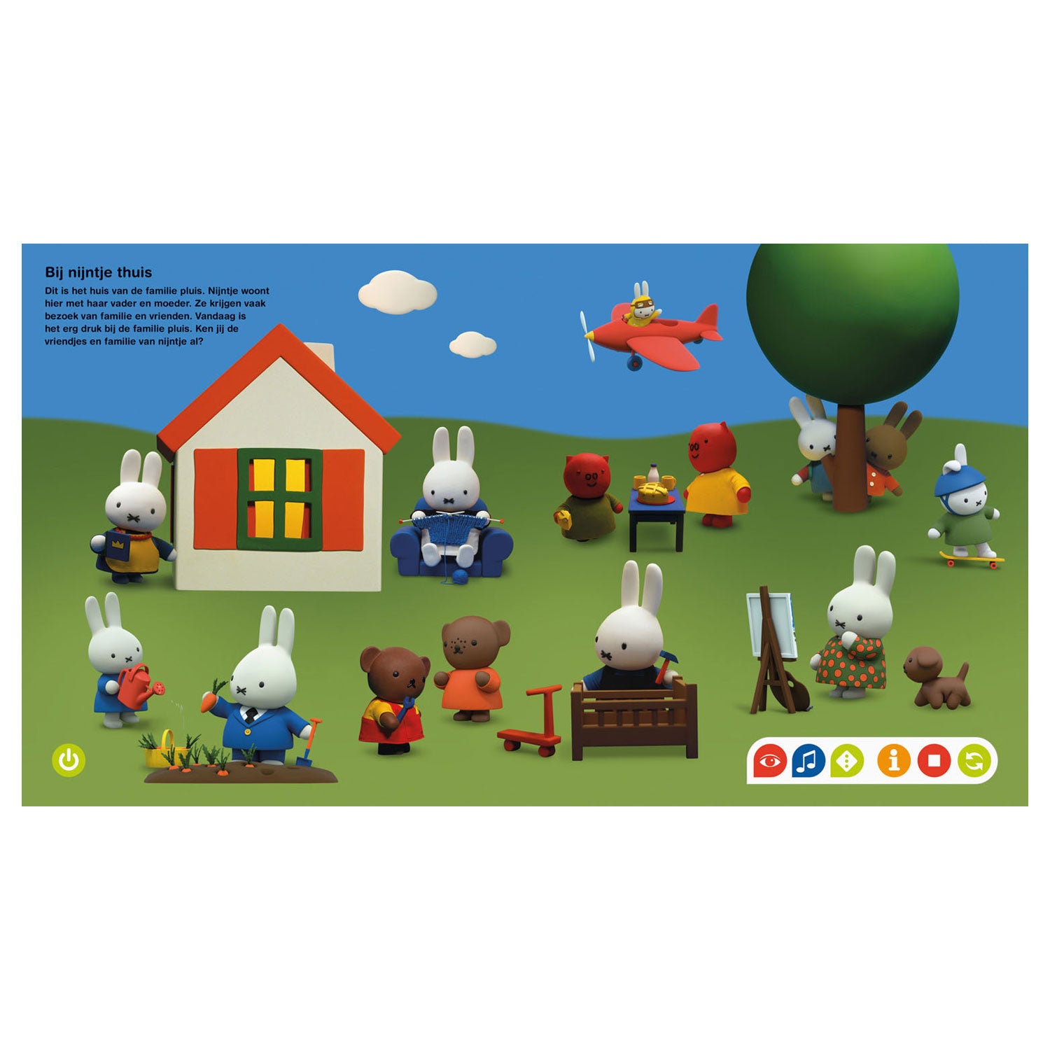 Ravensburger Tiptoi Buch The Adventures van Nijntje