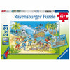 Ravensburger - Adventure Island 2x24 Stücke