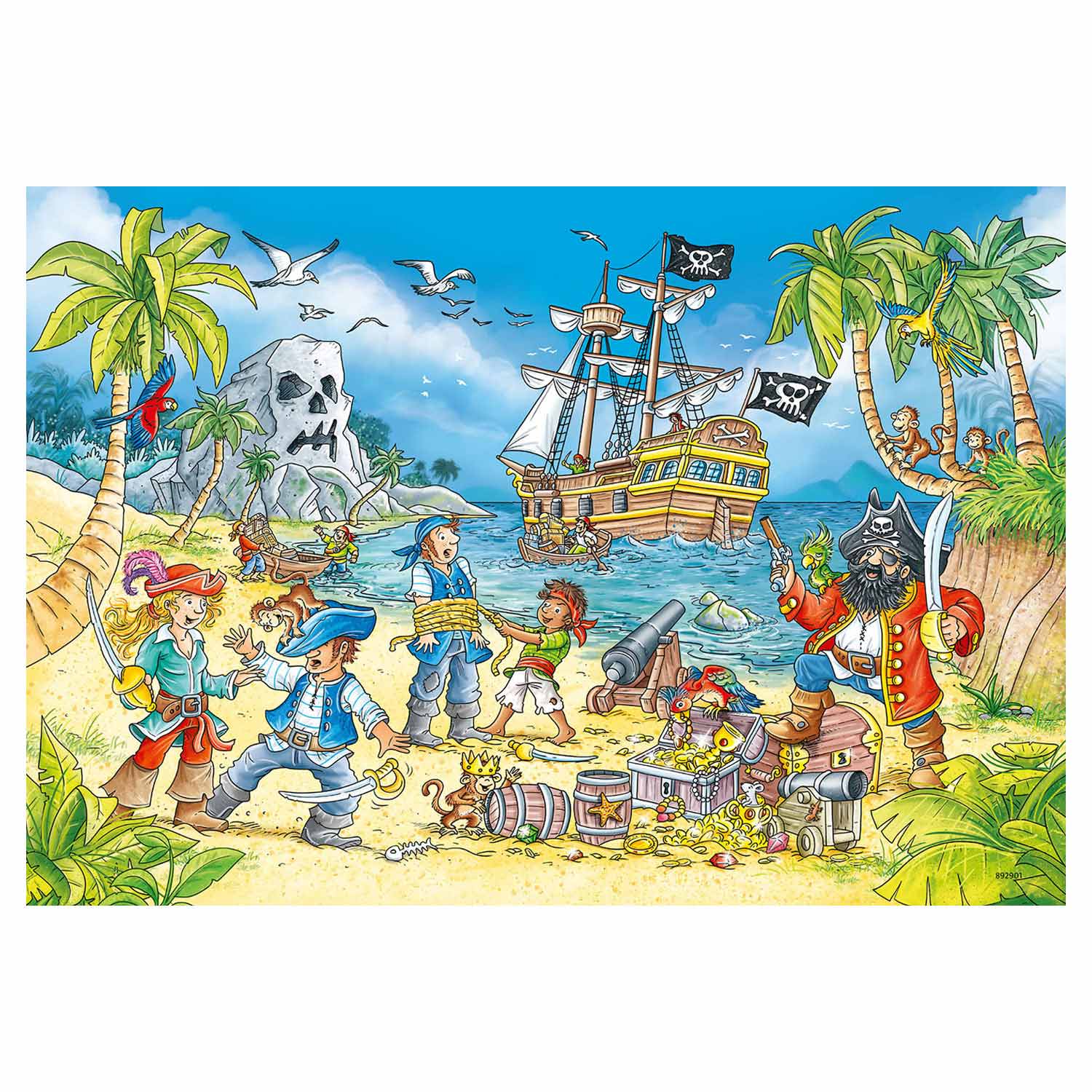 Ravensburger - Adventure Island 2x24 Stücke