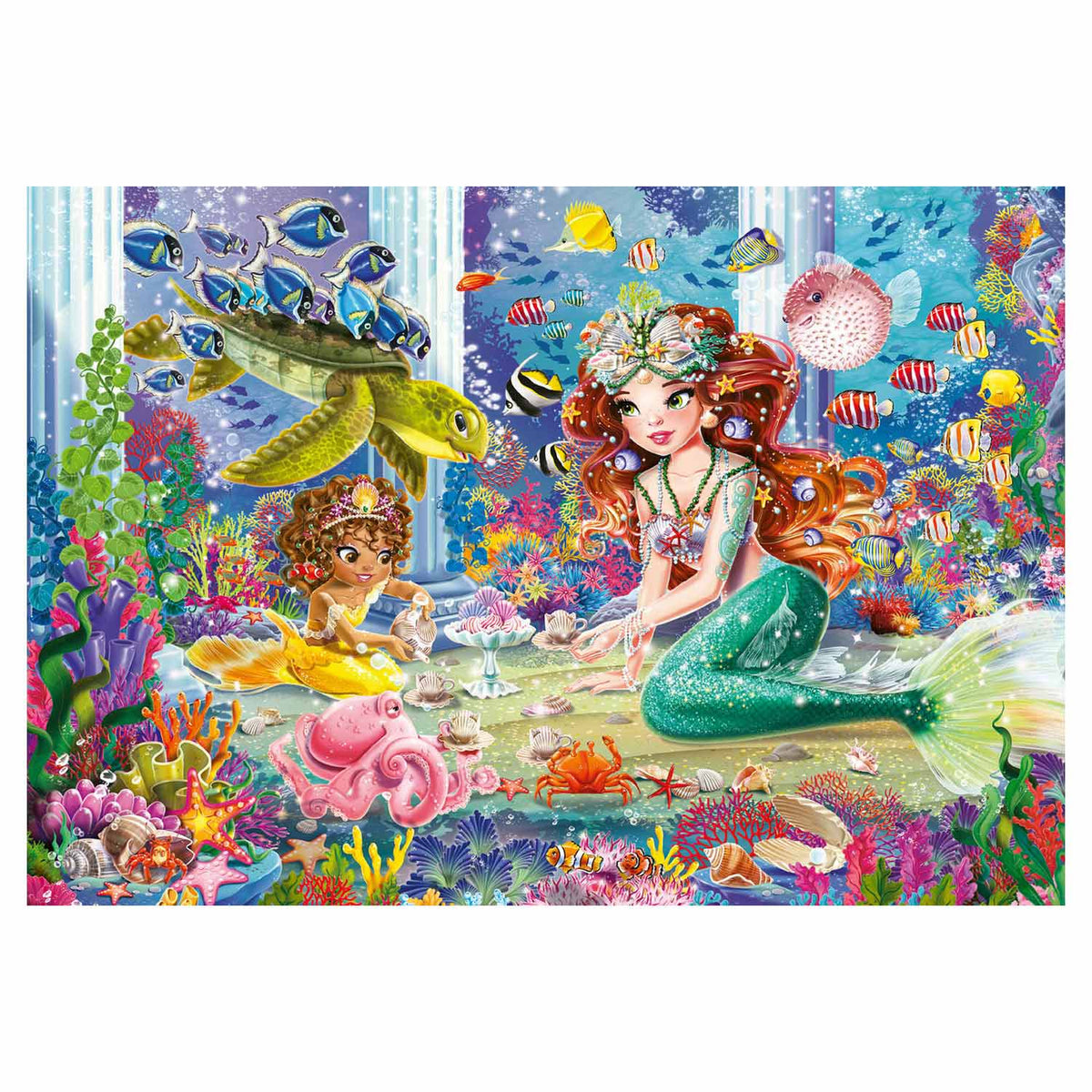 Ravensburger - bezaubernde Meerjungfrau 2x24 Stücke