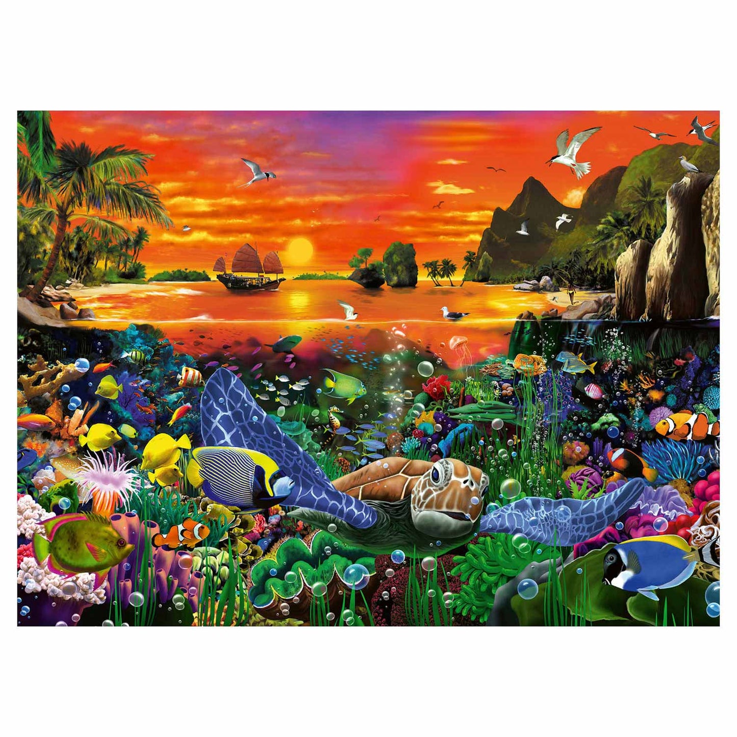 Ravensburger Turtle im RIF, 500st.