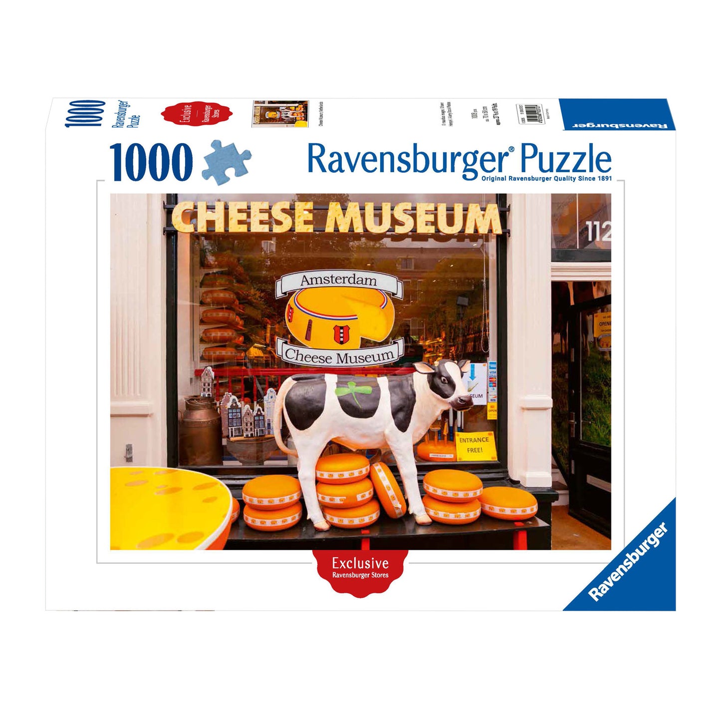 Ravensburger Jegin Puzzle Cheese Museum, 1000st.