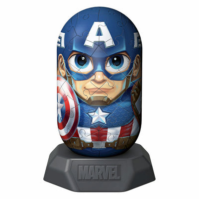 Ravensburger 3D-Puzzle Hylkies Marvel Captain America - 54 Teile.