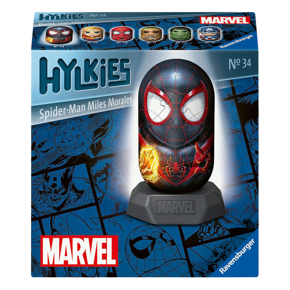 Ravensburger 3D-Puzzle Hylkies Marvel Miles Morales - 54 Teile.