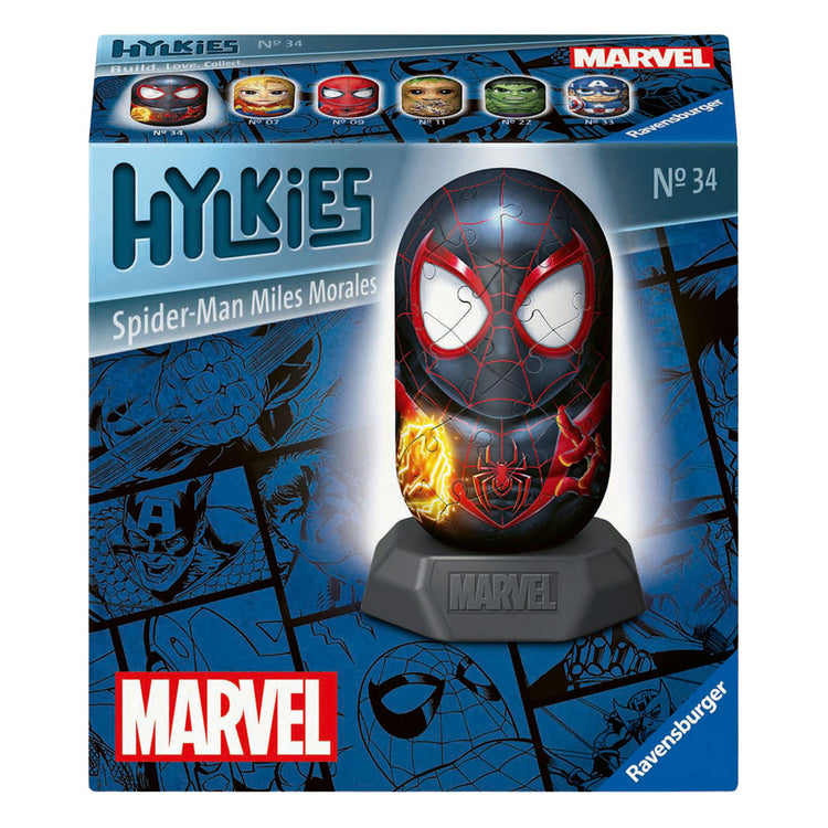 Ravensburger 3D-Puzzle Hylkies Marvel Miles Morales - 54 Teile.