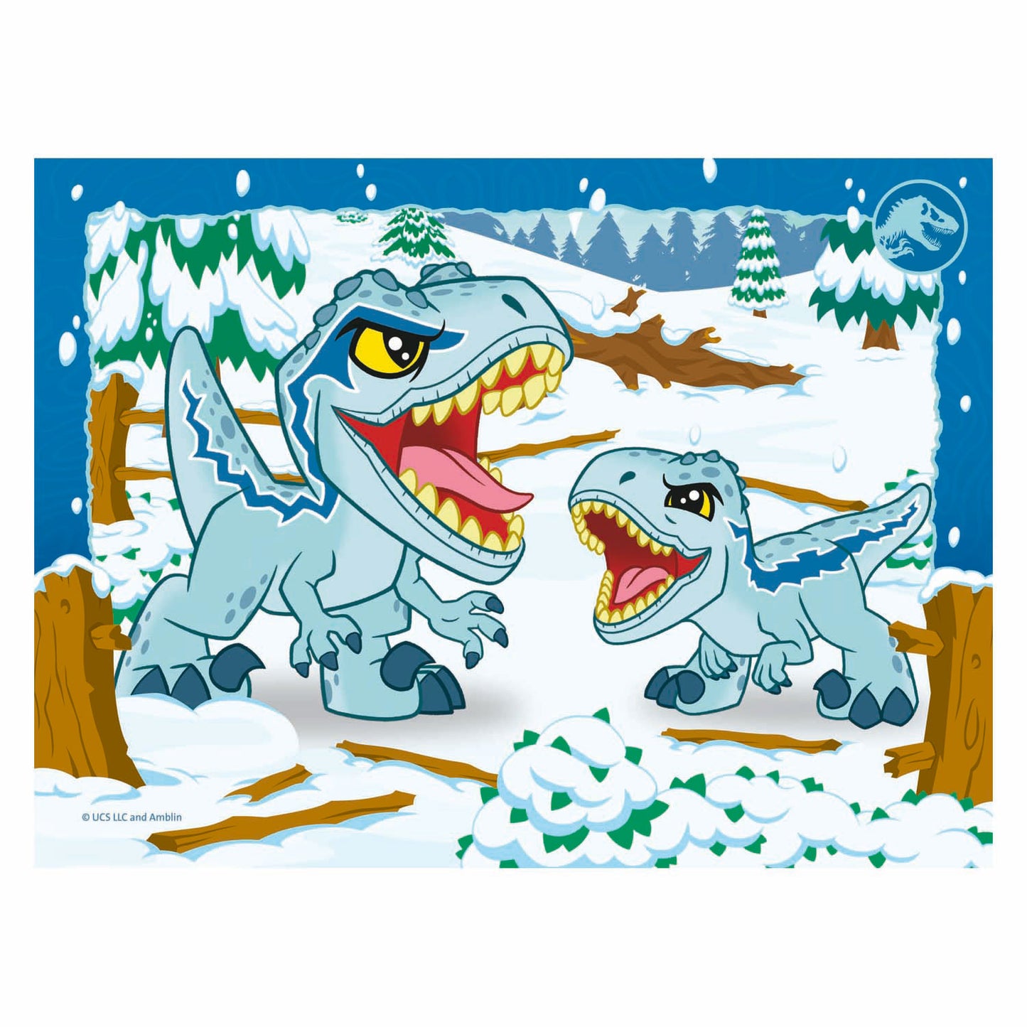 Ravensburger Puzzle Jurassic World Explorers – 4 Puzzles