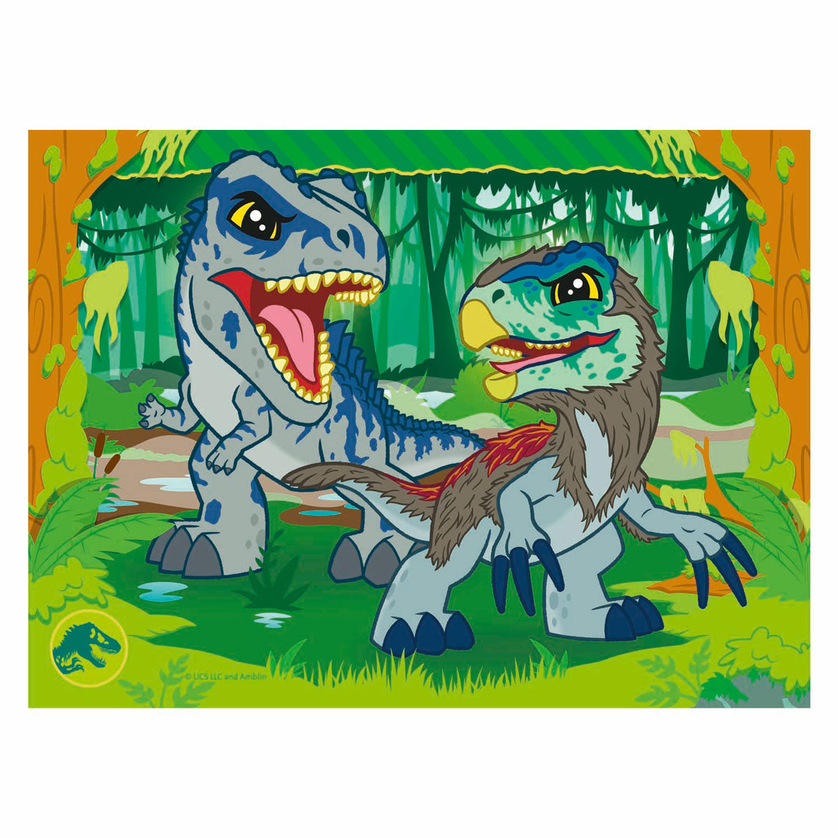 Ravensburger Puzzle Jurassic World Explorers – 4 Puzzles
