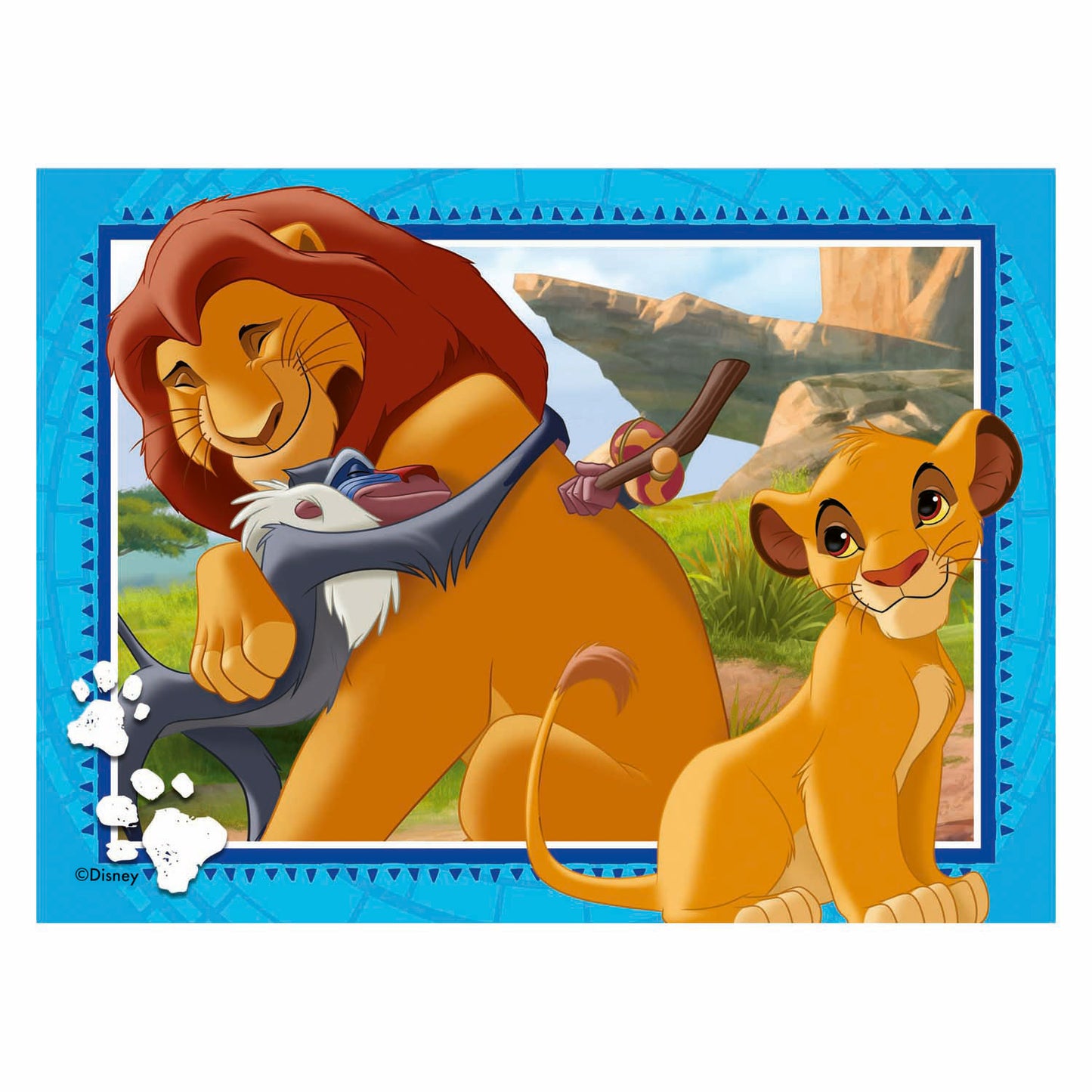 Ravensburger Puzzle Disney König der Löwen – 4 Puzzles