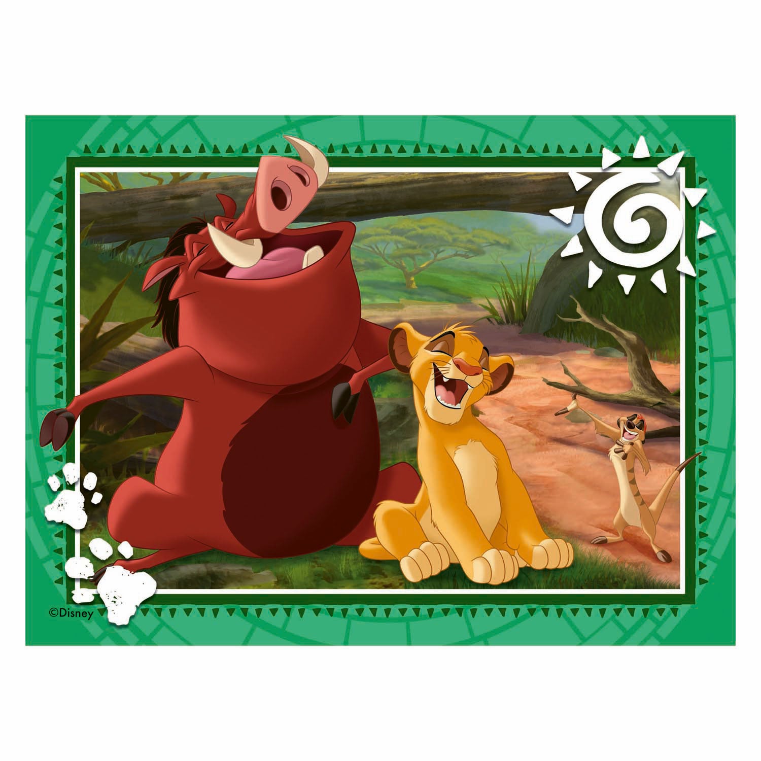Ravensburger Puzzle Disney König der Löwen – 4 Puzzles