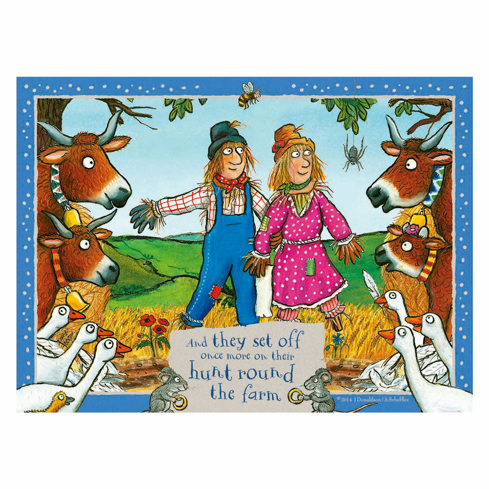 Ravensburger Puzzle Hochzeit auf dem Bauernhof – 4 Puzzles