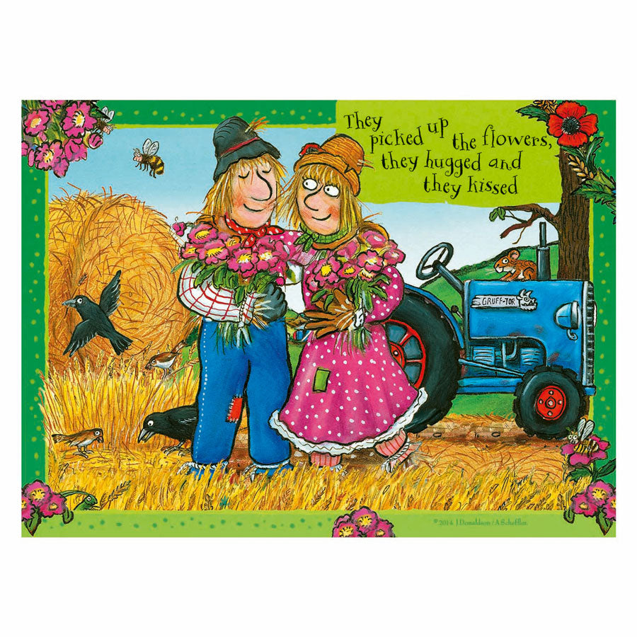 Ravensburger Puzzle Hochzeit auf dem Bauernhof – 4 Puzzles