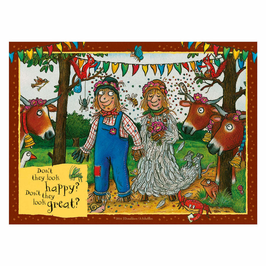 Ravensburger Puzzle Hochzeit auf dem Bauernhof – 4 Puzzles