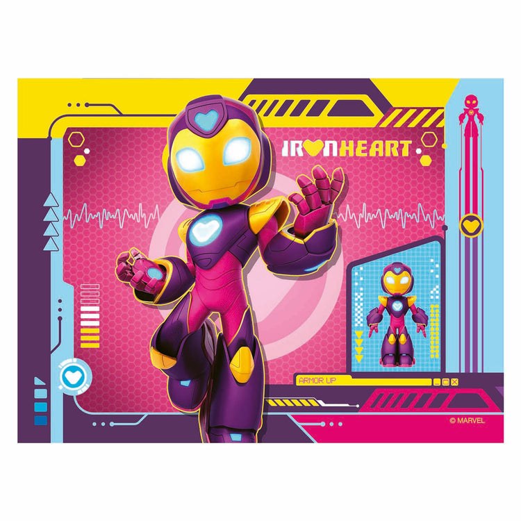 Ravensburger Puzzle Iron Man und seine fantastischen Freunde – 4 Puzzles