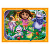Ravensburger Puzzle Dora, die Entdeckerin, mach mit beim Abenteuer! - 4 Rätsel