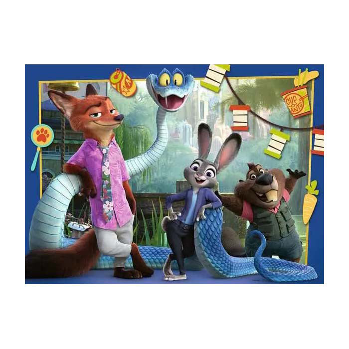 Ravensburger Puzzle Zootopia 2 - 100 Teile. xxl