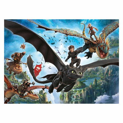 Ravensburger Puzzle Drachen und Helden - 150 Teile. xxl