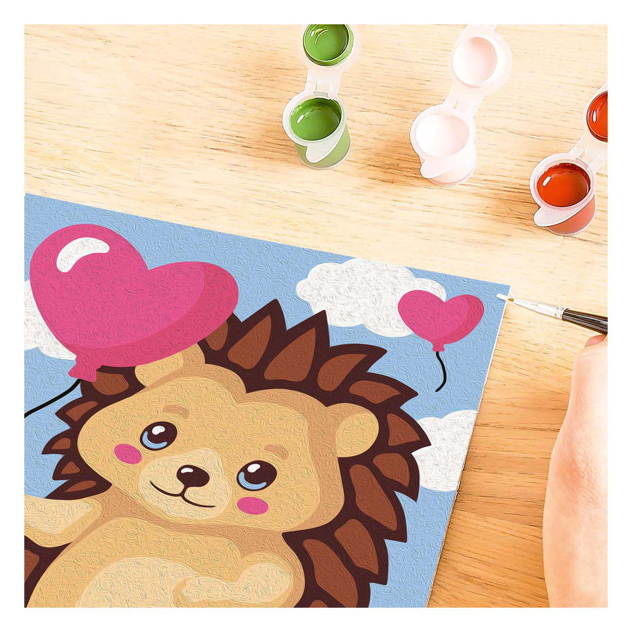 Ravensburger Creart Malen nach Zahlen – Igel