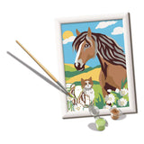 Ravensburger Creart Malen nach Zahlen – Pferd und Kätzchen - afbeelding 3