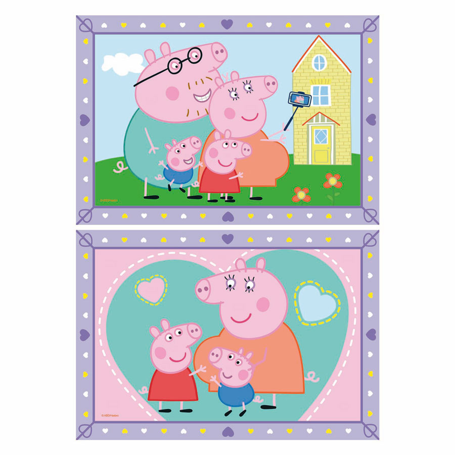 Ravensburger Creart Malen nach Zahlen – Peppas Familie