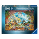 Ravensburger Puzzle Mittelmeer Terrasse Ansicht 1000 Stücke