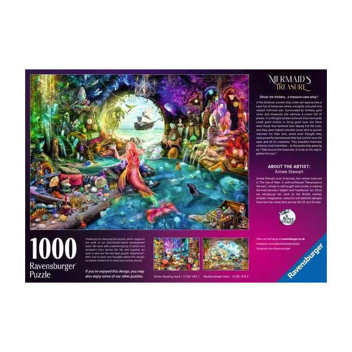 Ravensburger Puzzle Meerjungfrau Schatz 1000 Stücke