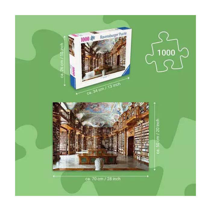 Ravensburger Puzzle New York Public Library – 1000 Teile.
