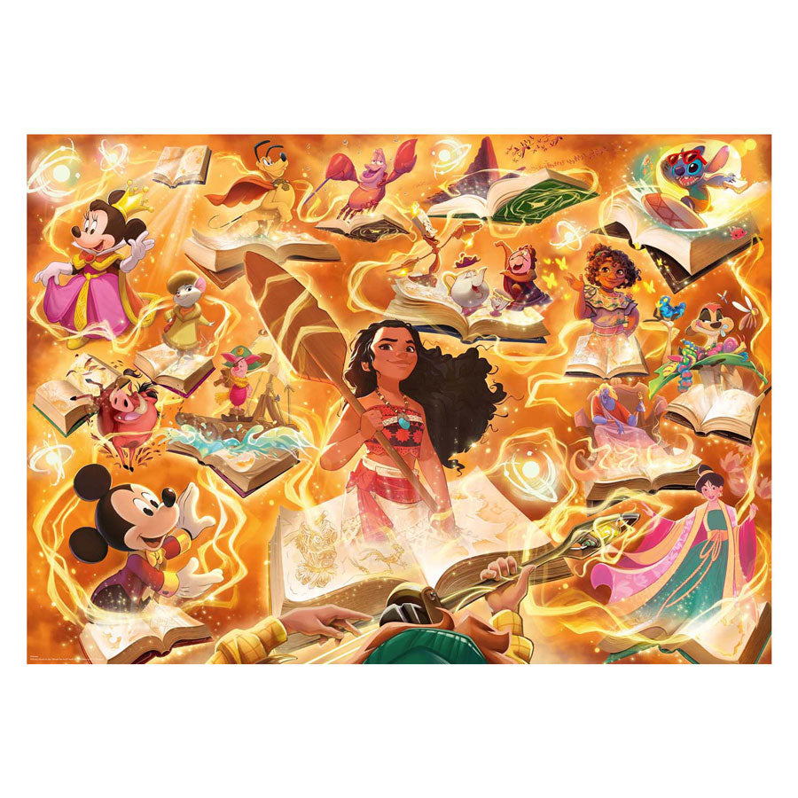 Ravensburger Puzzle Disney Lorcana Gimmers of the Realm: Amber - 1000 Teile.