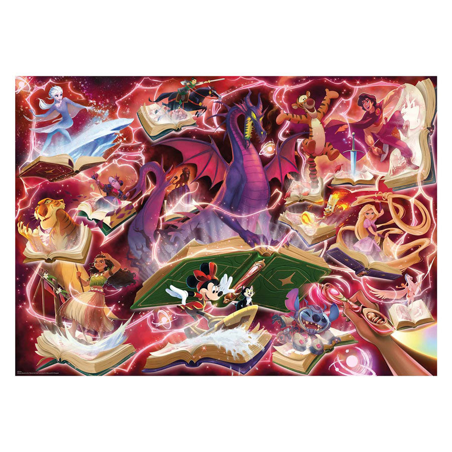 Ravensburger Puzzle Disney Lorcana Gimmers of the Realm: Ruby - 1000 Teile.