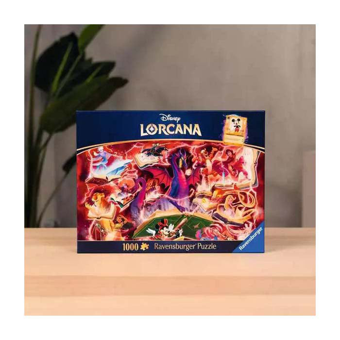 Ravensburger Puzzle Disney Lorcana Gimmers of the Realm: Ruby - 1000 Teile.