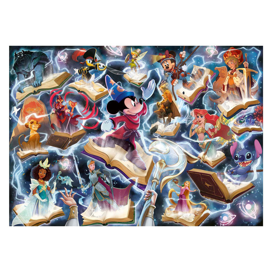 Ravensburger Puzzle Disney Lorcana Glimmers of the Realm: Steel - 1000 Teile.