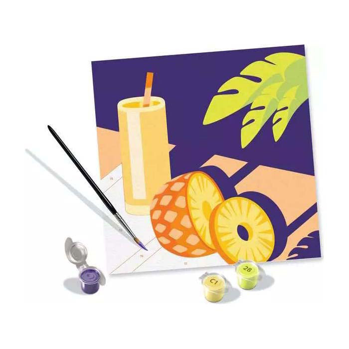 Ravensburger Creart Malen nach Zahlen – Ananas
