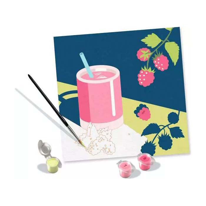 Ravensburger Creart Malen nach Zahlen – Himbeere