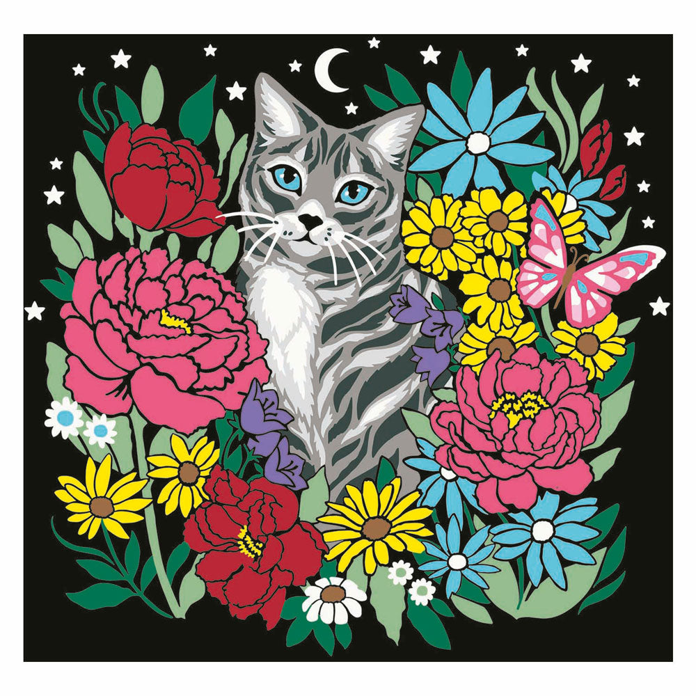 Ravensburger Creart Pixie Kaltmalen nach Zahlen – Katze