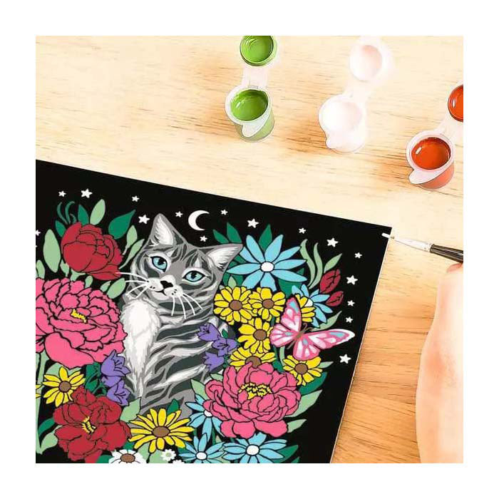 Ravensburger Creart Pixie Kaltmalen nach Zahlen – Katze