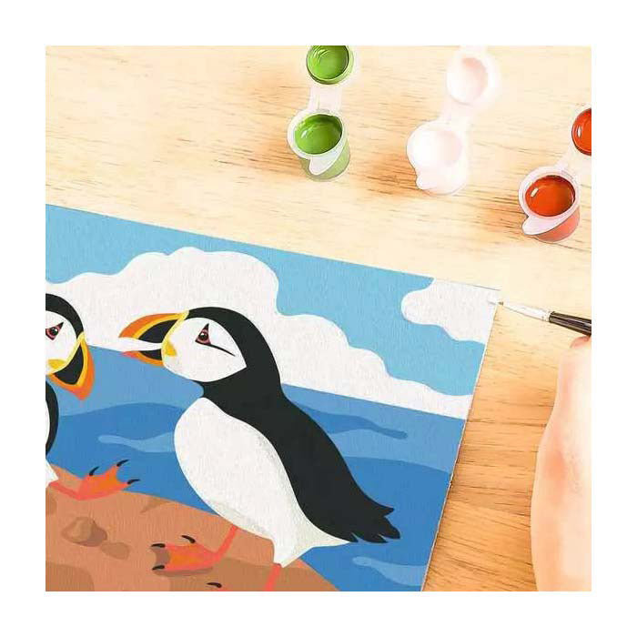 Ravensburger Creart Malen nach Zahlen – Papageientaucher