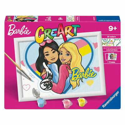 Ravensburger Creart Malen nach Zahlen – Barbie-Duo
