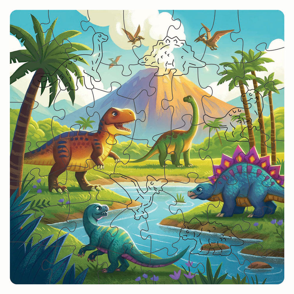 Ravensburger Holzpuzzle Dinosaurier - 44 Teile.