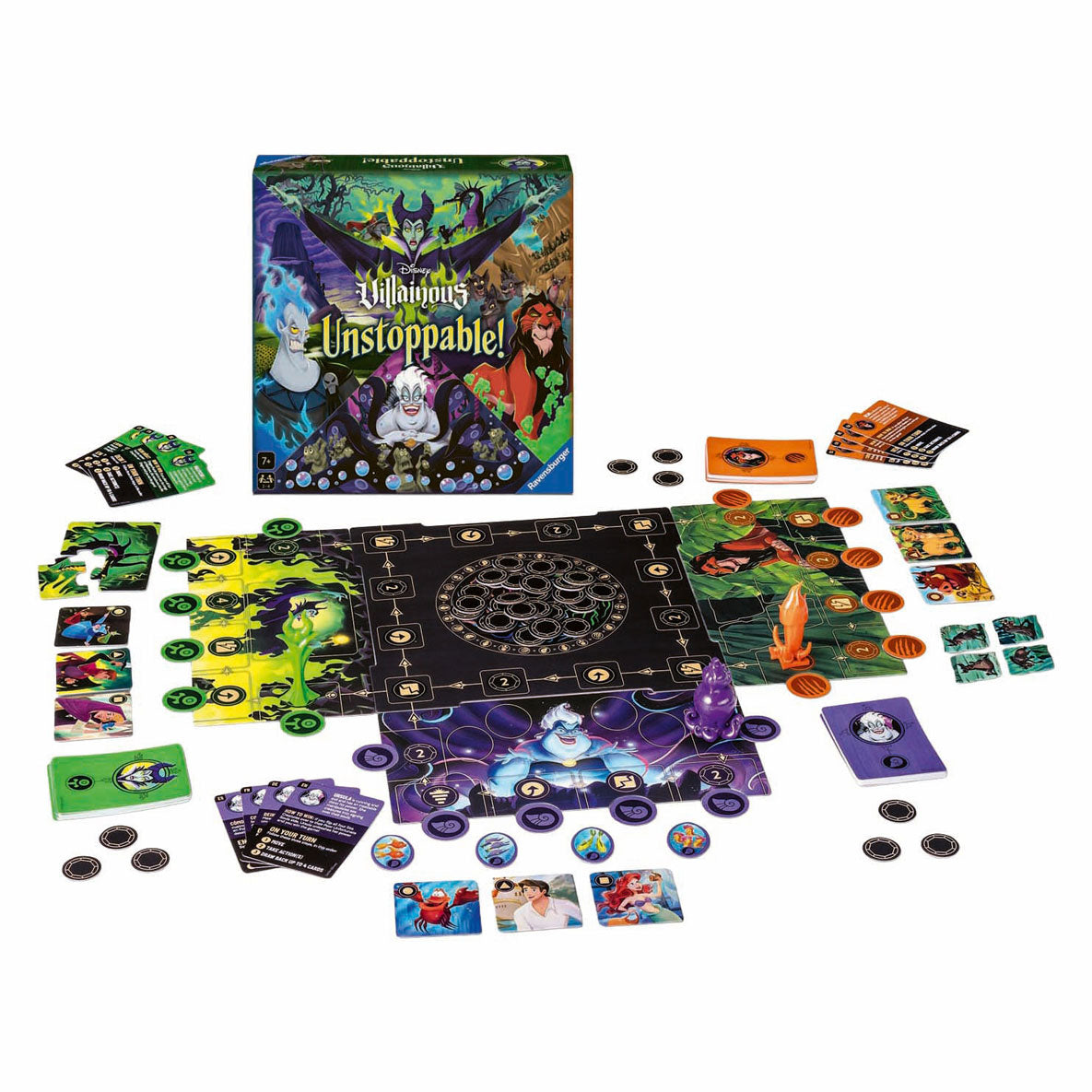 Ravensburger Disneys schurkisches, unaufhaltsames Spiel