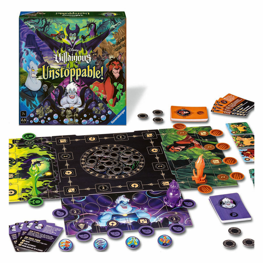 Ravensburger Disneys schurkisches, unaufhaltsames Spiel