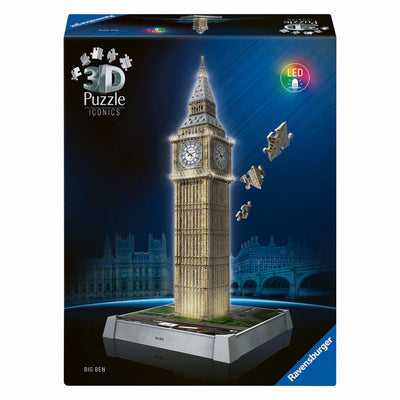 Ravensburger -Ikonik 3D -Puzzle Big Ben mit Licht