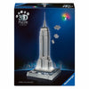 Ravensburger 3D-Puzzle Icons Empire State Building – mit Licht – 241.