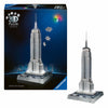 Ravensburger 3D-Puzzle Icons Empire State Building – mit Licht – 241.