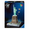 Ravensburger 3D-Puzzle Icons Freiheitsstatue - mit Licht - 128 Teile.