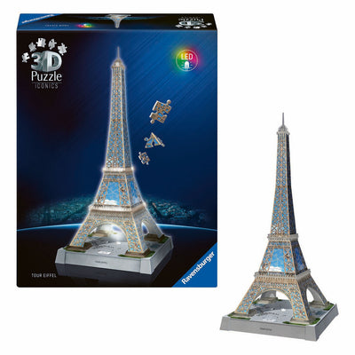 Ravensburger -Ikonik 3D -Puzzle -Eiffelturm mit Licht