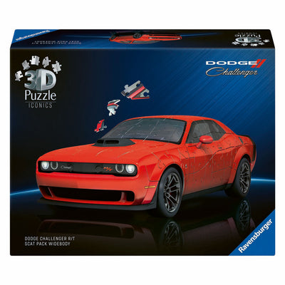 Ravensburger 3D-Puzzle Iconics Dodge Challenger - 167 Teile.
