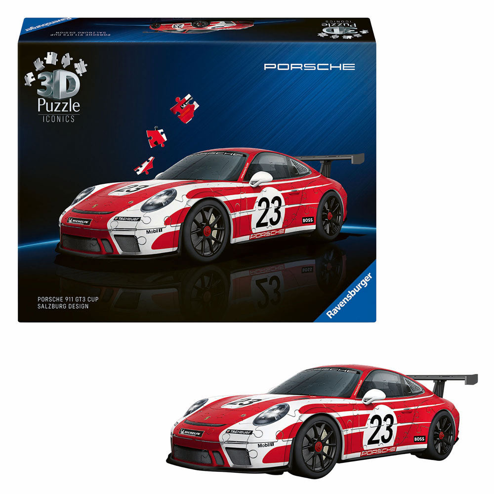 Ravensburger 3D-Puzzle Iconic Porsche 911 Salzburg Edition - 154 Teile.