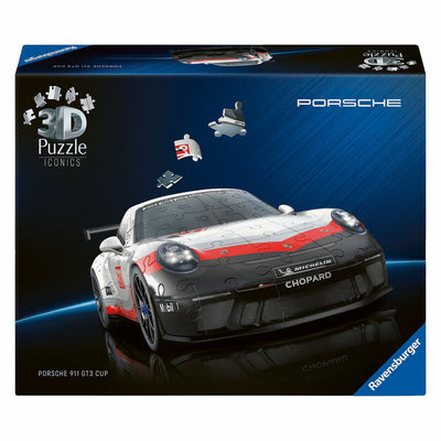 Ravensburger 3D-Puzzle Ikonen Porsche 911 GT3 Cup - 154 Teile.